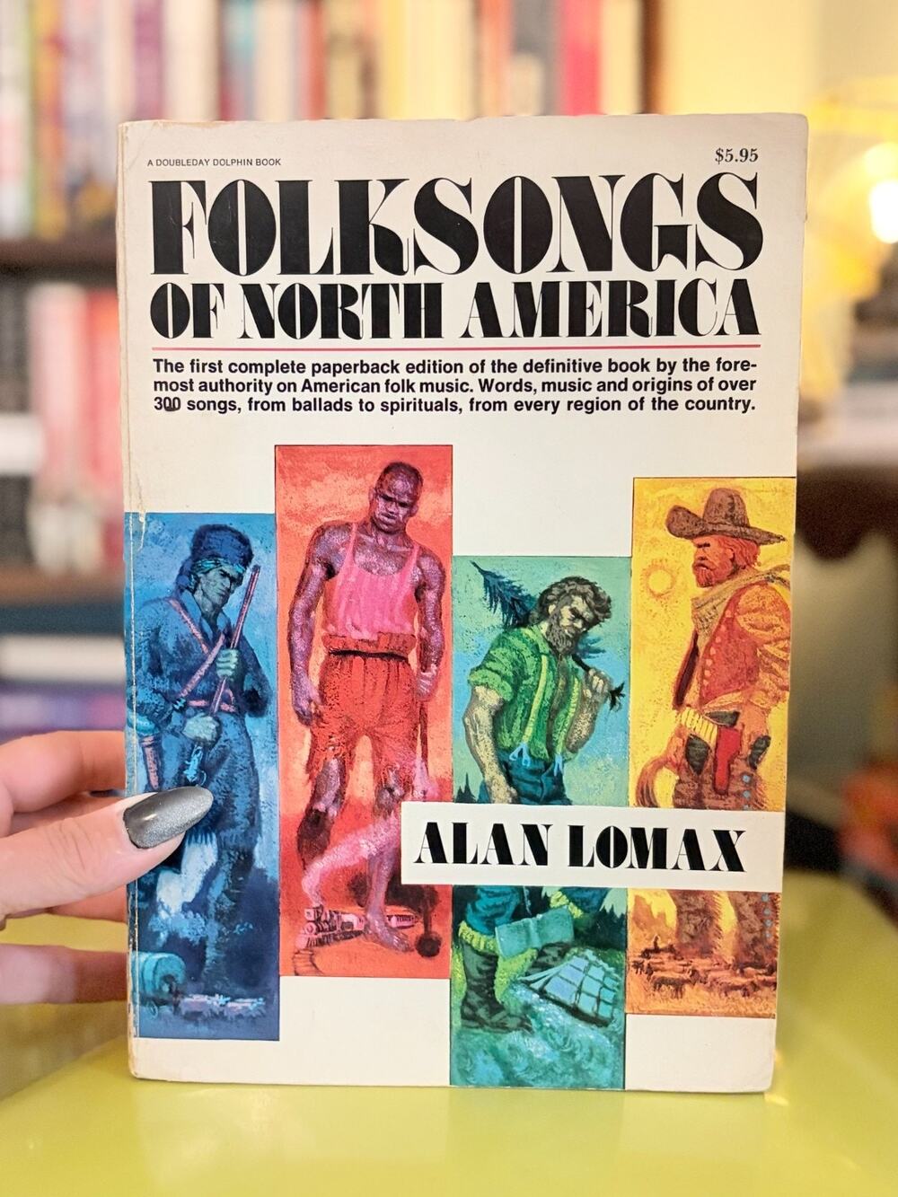 Folksongs of North America Alan Lomax 1975 Dolphin PB Folk Music Anthology